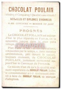 Chromo Chocolat Poulain Gauntlet I & # 39Homme d & # 39Armes Army