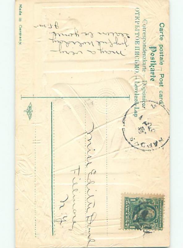 Divided-Back CHRISTMAS SCENE Great Postcard W8834