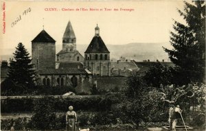 CPA Cluny Clochers de l'Eau Benite FRANCE (952798)