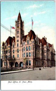 Postcard - Post Office - St. Paul, Minnesota