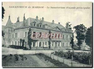 Old Postcard Sanatorium Sanatorium Monbran main Facade