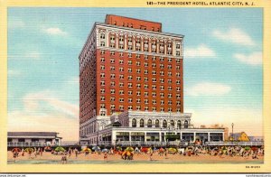 New Jersey Atlantic City The President Hotel Curteich