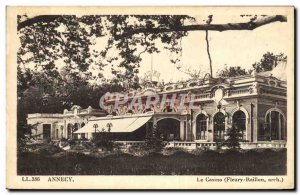 Old Postcard Annecy Casino