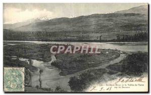 Old Postcard Mont Blanc and the Valley of the Isere Barraux Views