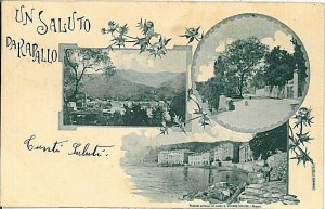 VINTAGE POSTCARD - GENOA: RAPALLO - GRUSS AUS 1900-