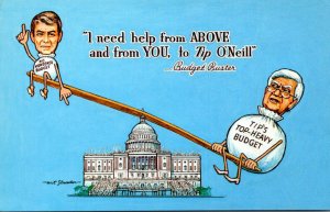 Humour Ronald Reagan I Need Help From Above and From You Tip O'Neill