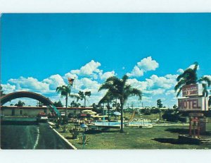 Unused Pre-1980 GULF SANDS MOTEL & POOL Port Richey Florida FL u5814