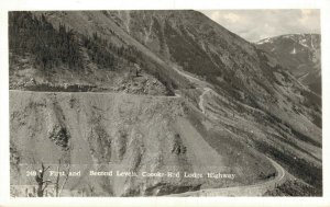 USA First and Second Levels Cooke Red Lodge Highway RPPC 05.96