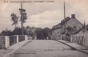 Rinxent Le Pont Environs De Marquise Old French Postcard