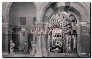 Vezelay Old Postcard Basilica of the Madeleine The nave of the museum taking ...