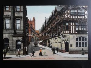 Cheshire CHESTER St Werburgh Street c1905 Old Postcard