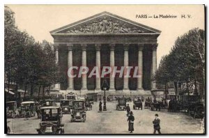 Postcard Old Paris La Madeleine