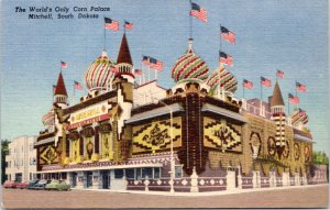 Postcard SD Mitchell - 1953 Corn Palace