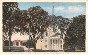 First Congregational Church and Grace Hall Williams College - Williamstown, M...