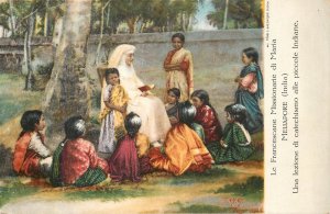 Cultures & Ethnicities Meliapore India Franciscan Missionaries catechism lesson