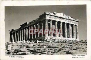 Old Postcard Athens Parthenon