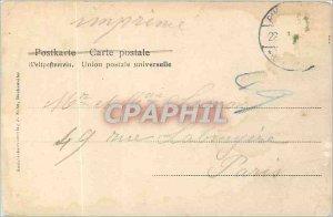 Postcard Old Buchsweiler Kanalstrasse