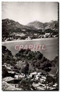 Postcard Moderne Menton Cap Martin View