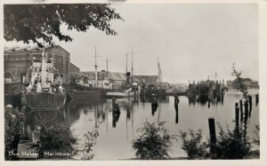 Den Helder Marinewerf Navy RPPC  06.24