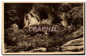 Old Postcard Versailles Palace gardens baths d & # 39Apollon