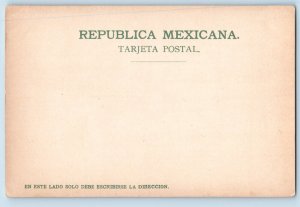 Mexico Postcard Mexican Senorita and Two Young Girls c1910 Antique Unposted