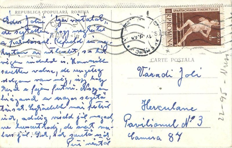 Romania Cluj statuia lui matei corvin monument Postcard