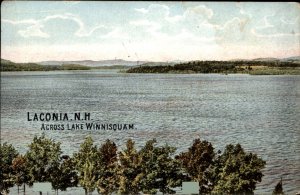 Laconia New Hampshire NH Lake Winnisquam 1900s-20s Vintage Postcard