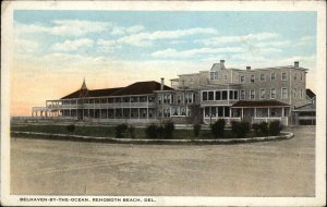 Rehoboth Beach Delaware DE Belhavenby the Ocean Hotel c1920 Postcard