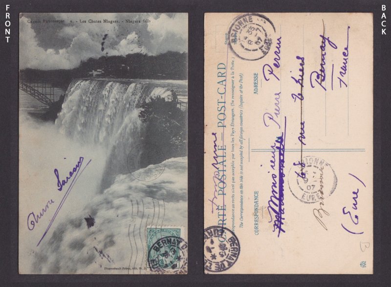 Postcard, CANADA, Niagara Falls