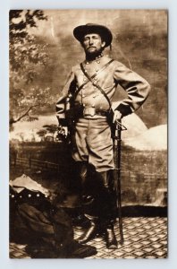 Confederate Col. John Singleton Moby Leib Image Archives UNP Chrome Postcard N8