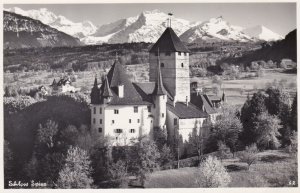 Switzerland Schloss Spies Real Photo