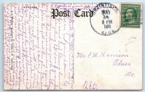 IOOF  ODDFELLOWS Recipe  1911 Fraternal Postcard