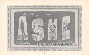 Greetings from Ashc Clearwater, Florida, FL, USA Large Letter Unused 