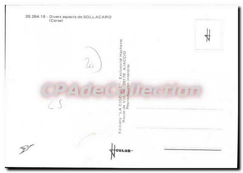 Modern Postcard From Various aspects Sollacaro