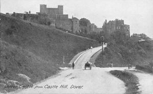 uk2338 dover castle real photo uk