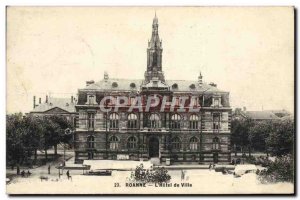 Old Postcard Roanne L & # 39Hotel Town