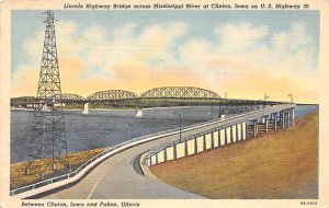 Lincoln Highway Bridge Mississippi River Clinton, Iowa