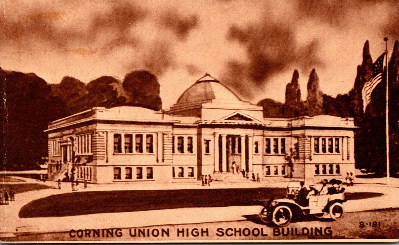 Corning Union High School Building Corning California 1922 Topics