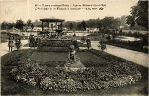 CPA ROSNY-sous-BOIS Square Richard Gardebled L'Intérieur Kiosque (569125)