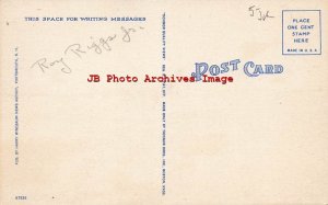 NH, New Castle, New Hampshire, Fort Point Light House, Tichnor Bros No 67536