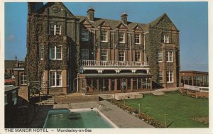 The Manor Hotel Mundersley On Sea Norwich Postcard