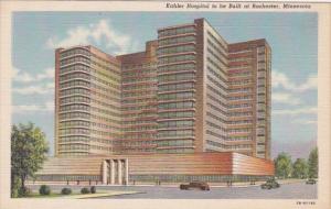 Minnesota Rochester Kahler Hospital Curteich