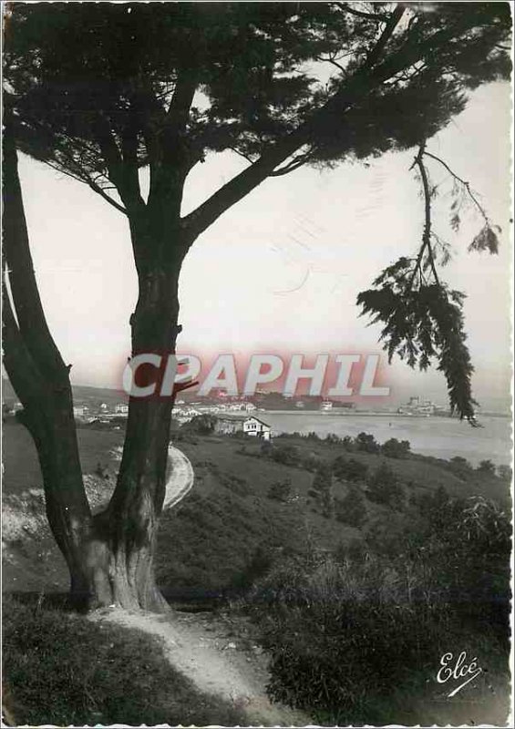 Modern Postcard St Jean de Luz Bass Pyr Overview decision Ste Barbe