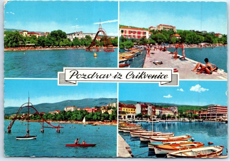 Postcard - Greetings from Crikvenica, Croatia