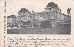 Belgium Brussels Gare du Nord 1903