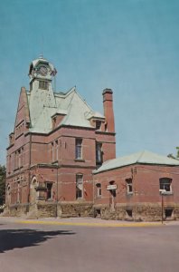 City Hall Police Station Summerside Prince Edward Island Postcard