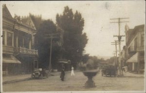 Wyalusing Pennsylvania PA Street Scene c1910 Real Photo Postcard