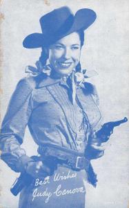 Judy Canova Cowgirl Actress Hollywood Arcade Card Non Postcard Back J77528