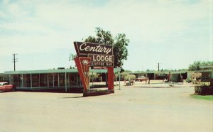 Century Lodge - Abilene, Texas Postcard