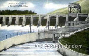 Fish Ladders, Bonneville Dam - Columbia River, Oregon OR  